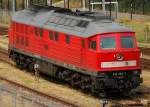 BR 232 Lokportraits Die 232 252-7 wartet in Berlin Warschauer Stra�e auf ihren n�chsten Einsatz.11.08.09