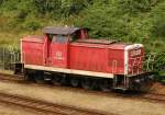 Die 346 995-4 an der Warschauer Stra�e in Berlin.11.08.09  ...