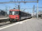Hier ein Regio nach Lausanne, bei der Ausfahrt am 29.7.2009 ...