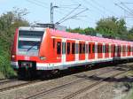423 009 am 07.08.2009 kurz vor dem Endbahnhof der Stuttgarter ...