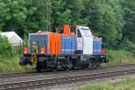 NbE 212 121-8 f�hrt ...  Niklas Eimers 11.08.2009