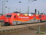 101 001 fair feels good am 16.04.2005 in Karlsruhe Hbf. ...