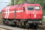 BR 240 Und die DE13 von HGK wiedermal durch K�ln West, diesmal Lz am 31.07.2009