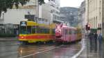 Der �S�ulianh�nger� trifft auf die Linie 17, 8. August 2009. ...