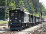 dvzo-dampfverein-zurcher-oberland DVZO - Be 4/4 15 mit Personenzug bei Rangierarbeiten im Bahnhofsareal von Arth-Goldau am 23.05.2009