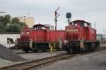 Links:295 049-1 und 295 097-0 waren am 09.08.2009 im Bremerhaven ...
