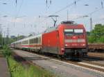 101 041-2 mit IC in KSO 07.05.2009 ... 101 041-2 mit IC in KSO 07.05.2009 ...