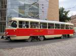 historische-fahrzeuge DVB Nr.2000 steht am 11.07.'09 am Betriebshof Trachenberge