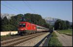 1016 018 d�rfte den OEC 160 VORALBERG , Z�rich HB - ...
