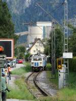 Kleine Krokodil in Wachtlbahn,mit Sonderzug.17.08.2008   ...