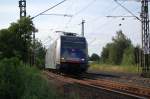 Die 101 101-4 mit ihrem IC am 17.7.09 vor dem ...