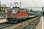 SBB Re 4/4 II 11114, Lugano, 27.07.2001  ...