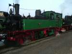 Die IVk Nr. 137 in der Traditionsfarbe gr�n, Radebeul, 12.09.08. ...