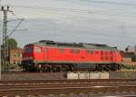 232 457-2, solo aus Richtung Halle kommend, kurz vor Magdeburg ...