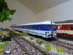 Im unelektrifizierten Bereich des Bahnhofs Bahnstadt ist die komplette 4030 ...