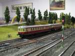 Szene von der Modellbahn-Anlage des Karow-L�bzer-Modellbahnclub e.V. (www.modellbahnclub-karow.de), Plau am ...