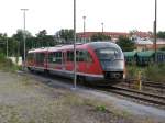 642 159 steht am 05.07. 09, auf Sonntagsruhe, abgestellt in Kamenz, ...