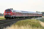 BR 218 136-0,  Gegenzug  ...  Rolf Reinhardt 15.08.2009
