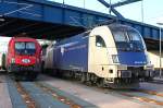 Die ES 64 U2-066 ...  Daniel Meyer 15.08.2009