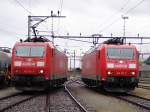 Br 185 104-7 (links) ...  Daniel Sch�rer 22.04.2005