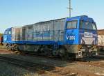 V206 der Rurtalbahn steht abgestellt in K�ln Kalk.  ...