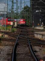 B�gelfalte am Ende der Diagonale. Gesehen beim Bahnbildertreffen am 01. ...
