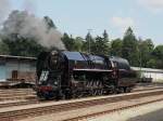 BR 475 Die 475 111 am 15.08.2009 bei einer Rangierfahrt in Furth im Wald.