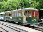 Blonay-Chamby BC - Personenwagen B 370 (ex CGTE) im Depotarel von Chaulin am 30.05.2009