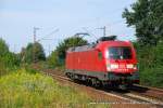 BR 182 182 016-6 (DB) f�hrt am 15. August 2009 um 15:10 Uhr durch Hannover Limmer