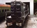 Historische 1026 (ex-Georgia Railroad EMD GP7) auf Tennessee Valley Railroad Museum in East Chattanooga am 30-8-2003. Bild un scan: Date Jan de Vries.
