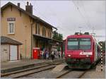travys-pbr-pont---brassus-1435-mm Ziemlich weit oben im Archiv gefunden: der alte Bahnhof von Le Brassus am 23. Juli 2006