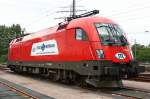 Die 1116 236-9 abgestellt in Hamburg Altenwerder, am 30,06,09  ...
