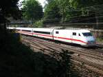 ICE 401 575 bei Offenburg am 07.08.2009  ...