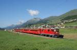 Die Engadiner Strecke der RhB ist sicher nicht so spektakul�r ...