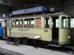 BC - Tram Be 2/2 75 (ex TN) im Depot ...