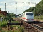 ICE 671 nach Basel SBB rast am 16.08.09 �ber eine ...