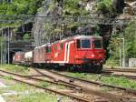 RE 4/4 113 und Re4/4 114 mit KLV Zug in ...