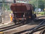 Staubige Angelegenheit, hier werden ...  Mario Sch�rholz 19.08.2009