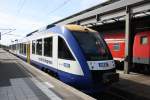 Am HBF in Halle (Saale) war diese BR 648 HarzElbeExpress  ...
