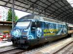 SBB - 460 080-5 in Olten am 07.06.2009  ...