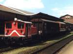 K�f 333 005-7 auf Bahnhof Nieb�ll am 16-5-1999. Bild und ...