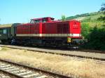 MTEG 204 354-5 im Bahnhof Karsdorf; 07.06.2008  ...