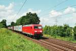145 070 in Ahlten ...  Roland Vasel 20.08.2009