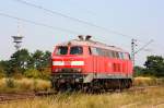 Die Haltinger 218 343 ...  Mark B. 21.08.2009