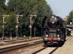 Die 475 111 am 15.08.2009 bei einer Rangierfahrt in Furth ...