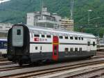 SBB - Doppelstockwagen AD 50 85 86-91 004-3 abgestellt im ... SBB - Doppelstockwagen AD 50 85 86-91 004-3 abgestellt im ...