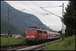 Wolkig war der 31.07.2009 im Inntal als die Münchener 110 ... Wolkig war der 31.07.2009 im Inntal als die Münchener 110 ...