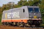 BR 241 241.007 (Hectorrail) f�hrt am 22. August 2009 um 17:40 Uhr durch Duisburg Obermeiderich