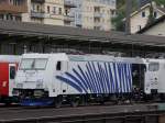Lokomotion Die 185 663 von Lokomotion am 22.08.2009 abgestellt in Kufstein.