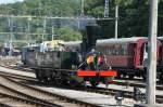GENF SCB Ec 2/5 Genf im Bahnhof Koblenz beim rangieren. Ohne zweifel war sie am 22/23.08.2009 der Anziehungspunkt f�r alle Besucher.